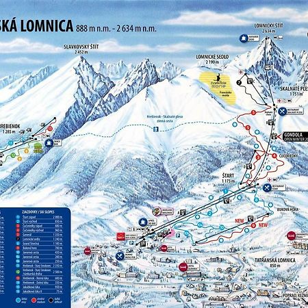 Apartmán pod Štítom Tátralomnic Kültér fotó